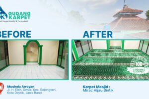 Dengan Pengalaman yang Banyak, Kami Hadir Memberikan Solusi Terbaik untuk Karpet Masjid Anda