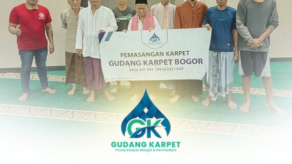 Pasang Lagi dan Pasang Terus, Gudang Karpet Selalu Siap Melayani Seluruh Masjid dan Mushola